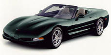 Dark Bowling Green Metallic 2000 Corvette