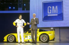 2005 Chevrolet Corvette C6R Race Car Introduced At 2005 NAIAS